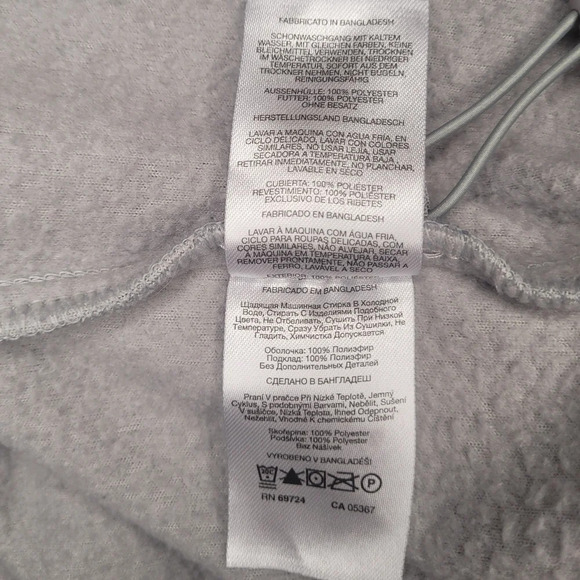 Columbia Fleece Full Zip Grey Jacket sz M - Picture 8 of 9